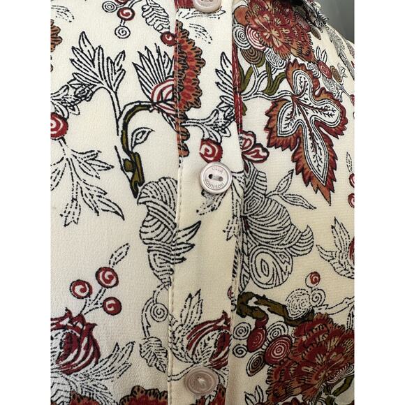 Ulla Johnson SIMONA SILK LONG SLEEVE MINI DRESS US 6 - Picture 10 of 15